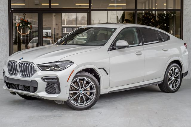 2022 BMW X6 X6 40i xDRIVE M SPORT - WHITE ON RED - NAV - CARPLAY - LOADED  - 22953893 - 1