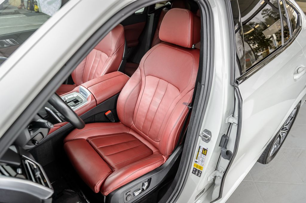 2022 BMW X6 X6 40i xDRIVE M SPORT - WHITE ON RED - NAV - CARPLAY - LOADED  - 22953893 - 34