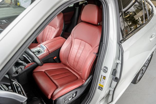 2022 BMW X6 X6 40i xDRIVE M SPORT - WHITE ON RED - NAV - CARPLAY - LOADED  - 22953893 - 34