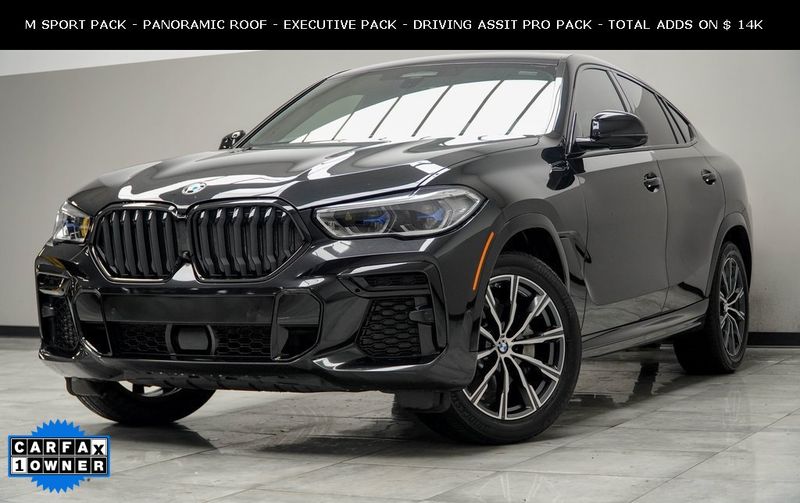 Used 2022 BMW X6 40i with VIN 5UXCY6C08N9L64415 for sale in Kennesaw, GA