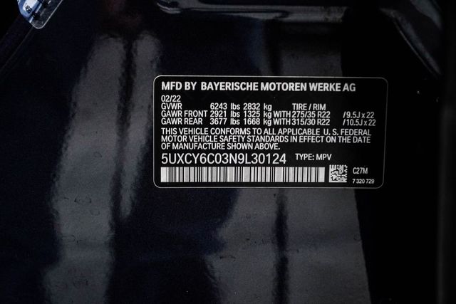 2022 BMW X6 xDrive40i Sports Activity - 23058928 - 52