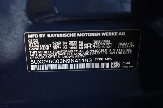 2022 BMW X6 xDrive40i Sports Activity - 22971782 - 11