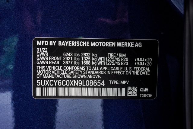 2022 BMW X6 xDrive40i Sports Activity - 22929777 - 31