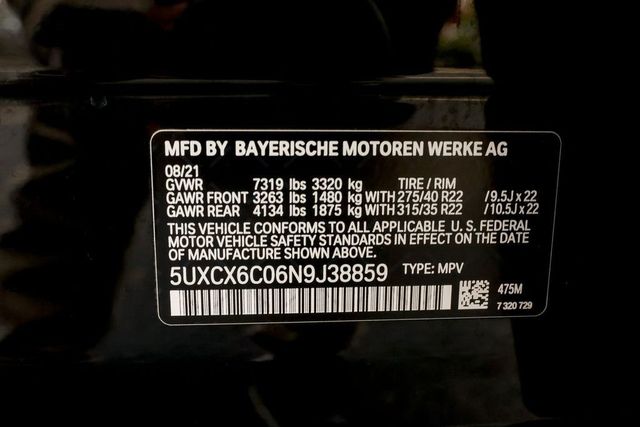 2022 BMW X7 M50i Sports Activity Vehicle - 23016390 - 42