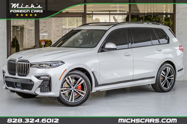 2022 BMW X7 X7 40i xDRIVE M SPORT WHITE ON BROWN NAV PANO ROOF BACKUP CAM - 23021740 - 0