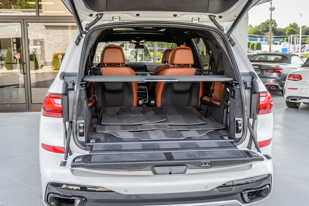 2022 BMW X7 X7 40i xDRIVE M SPORT WHITE ON BROWN NAV PANO ROOF BACKUP CAM - 23021740 - 10