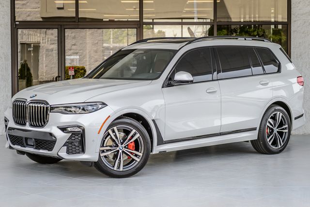 2022 BMW X7 X7 40i xDRIVE M SPORT WHITE ON BROWN NAV PANO ROOF BACKUP CAM - 23021740 - 1