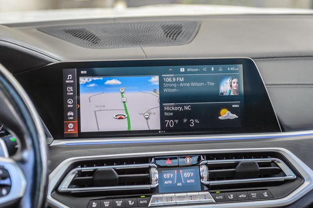2022 BMW X7 X7 40i xDRIVE M SPORT WHITE ON BROWN NAV PANO ROOF BACKUP CAM - 23021740 - 28
