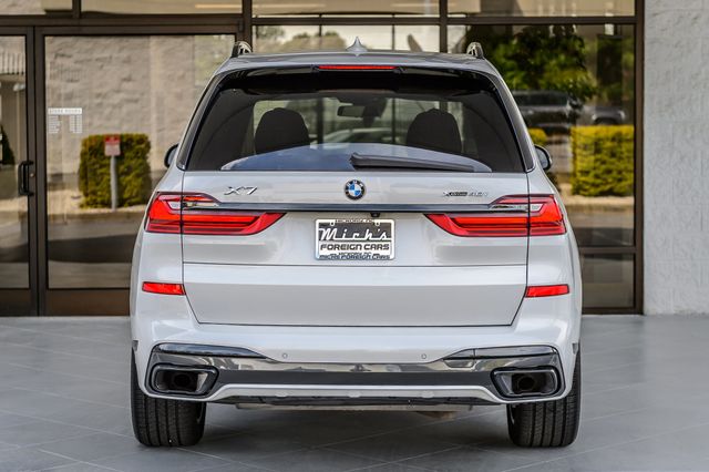 2022 BMW X7 X7 40i xDRIVE M SPORT WHITE ON BROWN NAV PANO ROOF BACKUP CAM - 23021740 - 7