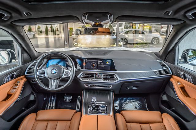 2022 BMW X7 X7 40i xDRIVE M SPORT WHITE ON BROWN NAV PANO ROOF BACKUP CAM - 23022502 - 2