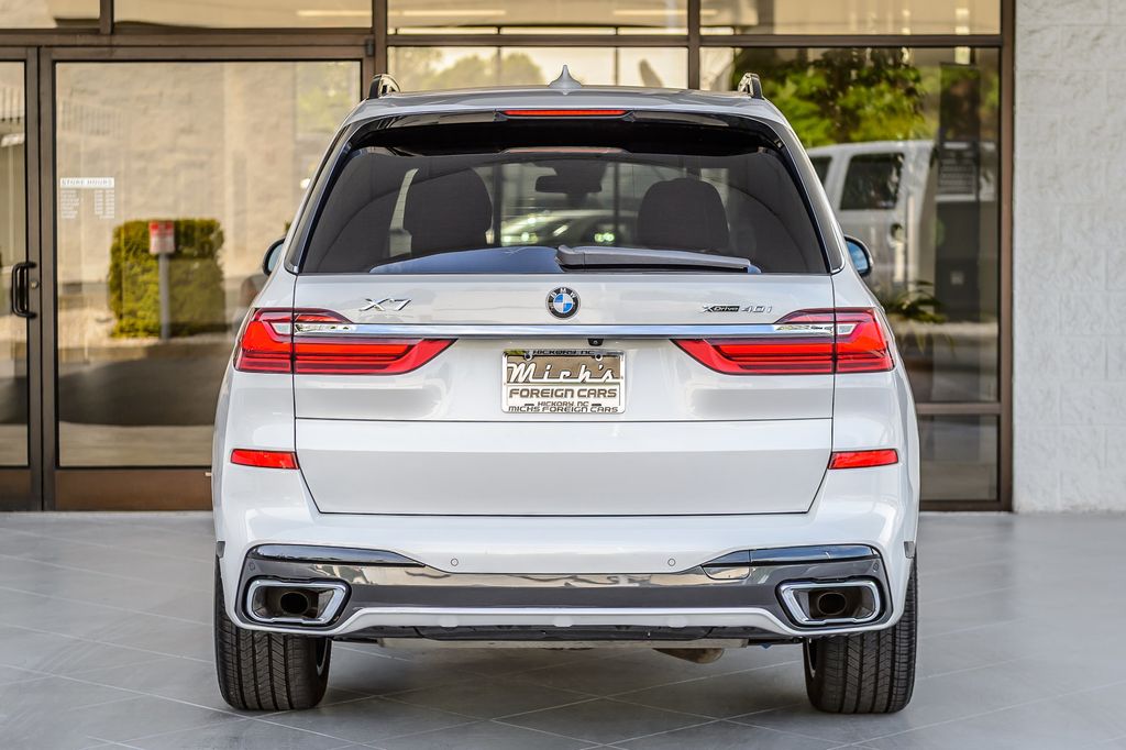 2022 BMW X7 X7 40i xDRIVE M SPORT WHITE ON BROWN NAV PANO ROOF BACKUP CAM - 23022502 - 7
