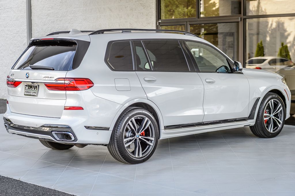 2022 BMW X7 X7 40i xDRIVE M SPORT WHITE ON BROWN NAV PANO ROOF BACKUP CAM - 23022502 - 8