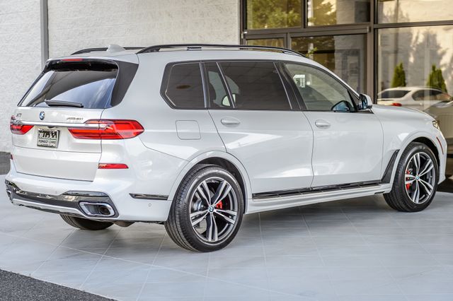 2022 BMW X7 X7 40i xDRIVE M SPORT WHITE ON BROWN NAV PANO ROOF BACKUP CAM - 23022502 - 8