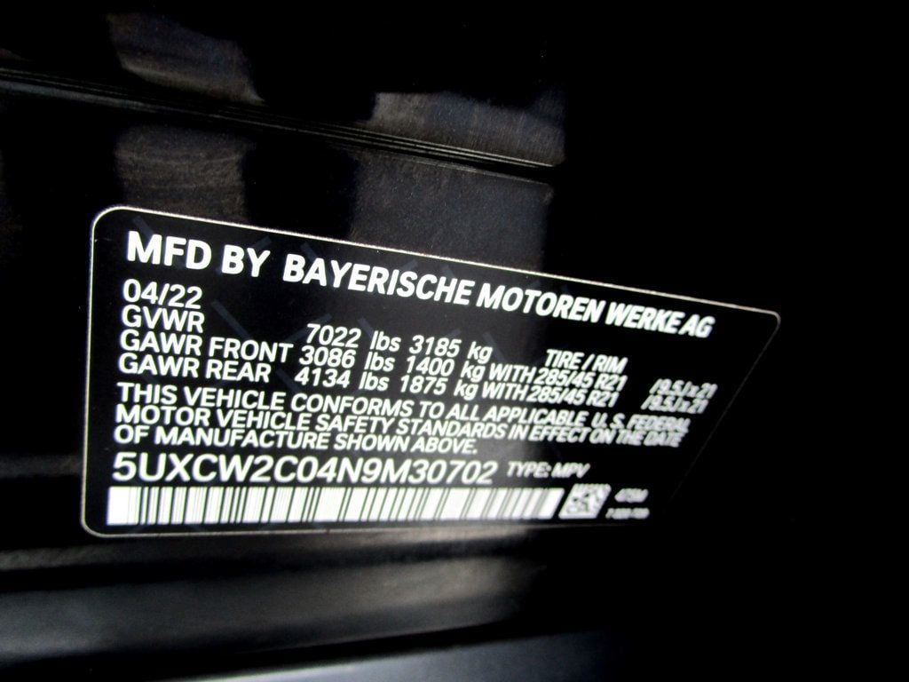 2022 BMW X7 xDrive40i Sports Activity Vehicle - 23094185 - 49