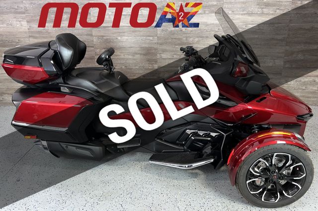 can am spyder rt red