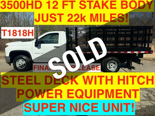 2022 Chevrolet 3500HD HEAVY SPEC JUST 22k MILES 12 FT STEEL DECK! GM FACTORY POWERTRAIN WARRANTY TILL 3/27! - 22979286 - 0