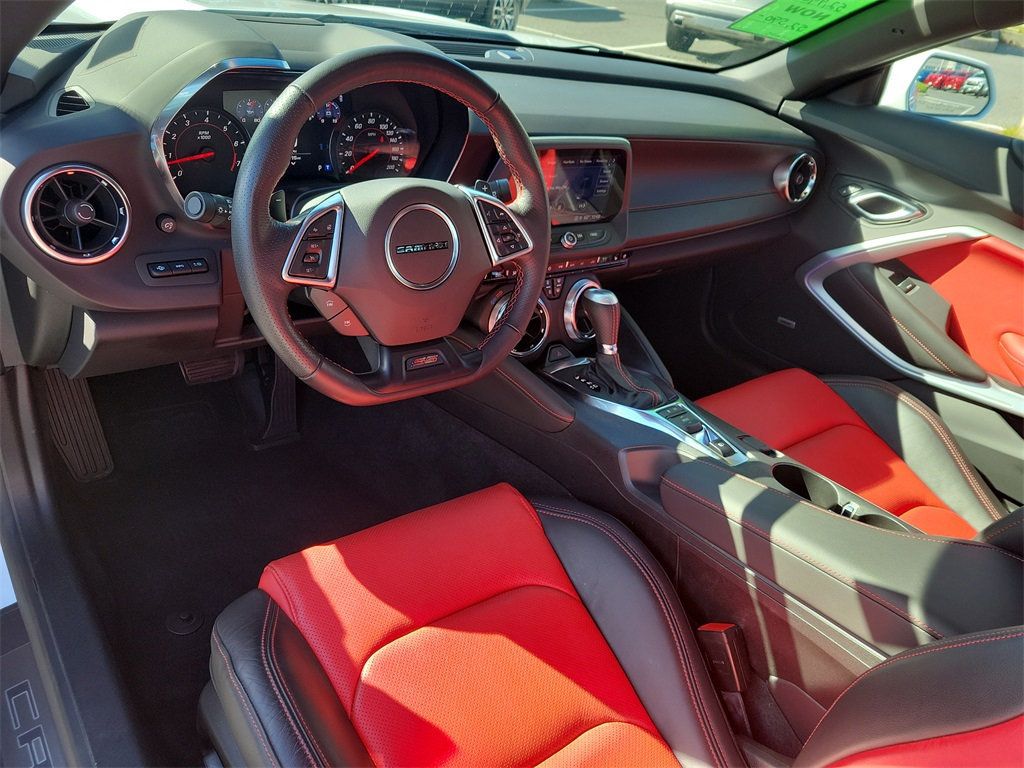 2022 camaro ss interior