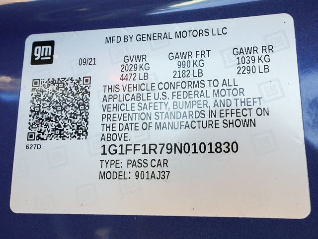 2022 Chevrolet Camaro 2dr Coupe LT1 - 23096570 - 13