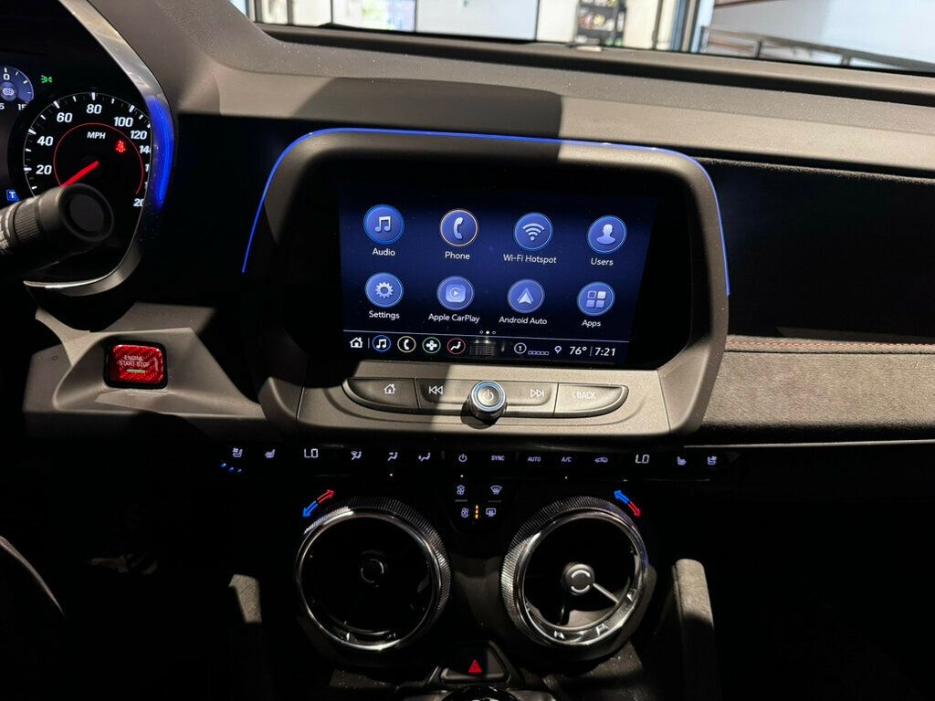 2022 Chevrolet Camaro LocalTrade/ZL1/AeroKit/Htd&CldSeats/ApexWheels/AppleCarplay - 23029520 - 13