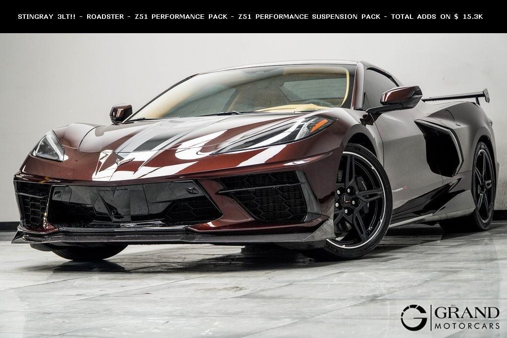 Used 2022 Chevrolet Corvette 3LT with VIN 1G1YC3D42N5118160 for sale in Kennesaw, GA