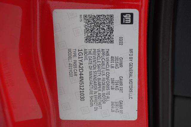 2022 Chevrolet Corvette 2dr Stingray Coupe w/1LT - 22995171 - 32