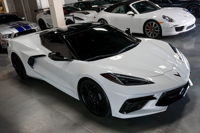 2022 Chevrolet Corvette *Stingray Coupe* *2LT* *Front-Lift* *White/Red* *1-Owner* - 22915786 - 53