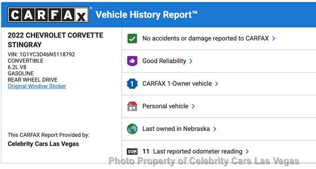 2022 Chevrolet Corvette Z51, 3LT, lift, magnetic, and more with $97k msrp! - 22935466 - 9