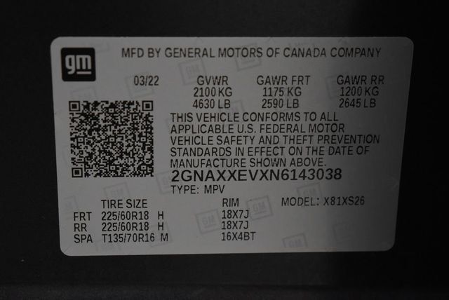 2022 Chevrolet Equinox AWD 4dr Premier - 22910157 - 43