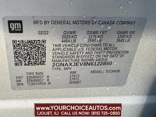 2022 Chevrolet Equinox LT 4dr SUV w/2FL - 22702178 - 13