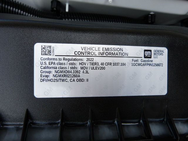 2022 Chevrolet Express Cargo Van 4.3L V6 GAS*2500*135" WB*FACTORY WARRANTY*"HOLMAN" UPFIT PACKAGE - 22879879 - 37