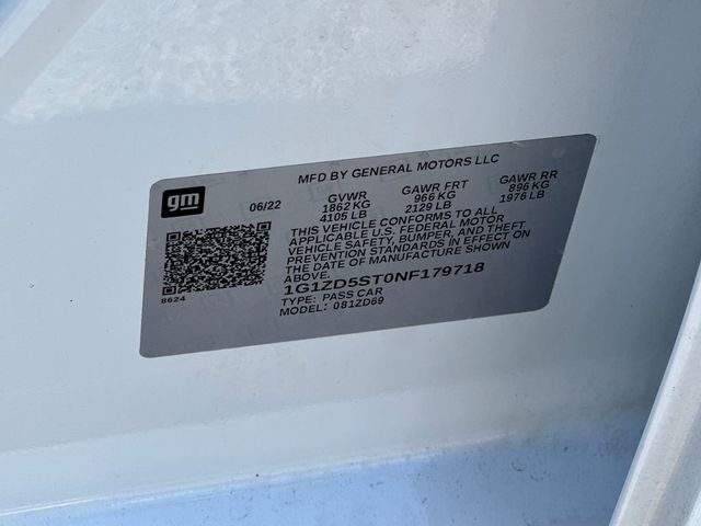 2022 Chevrolet Malibu 4dr Sedan LT - 22936709 - 22