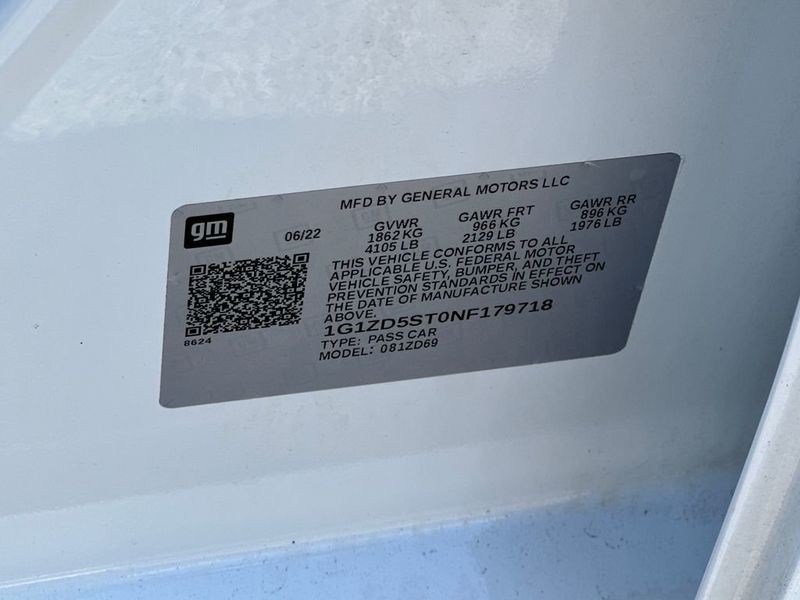 2022 Chevrolet Malibu 4dr Sedan LT - 22936709 - 22