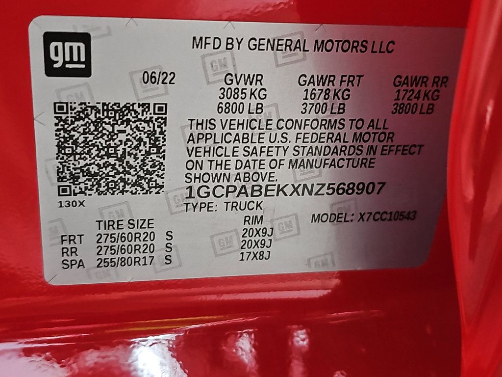 2022 Chevrolet Silverado 1500 1-Owner, Stunning, Lifted! 2.7L TURBO HIGH-OUTPUT - 22988417 - 11