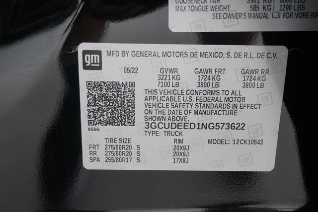 2022 Chevrolet Silverado 1500 4WD Crew Cab 147" RST - 23037330 - 34