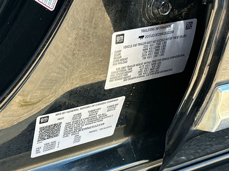2022 Chevrolet Silverado 1500 High Country - 23029684 - 22
