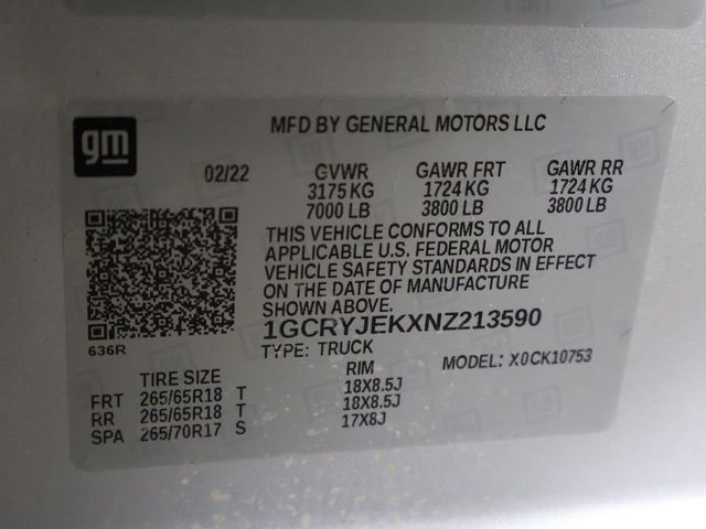 2022 Chevrolet Silverado 1500 LTD 4WD Double Cab 147" LT w/2FL - 23014895 - 47