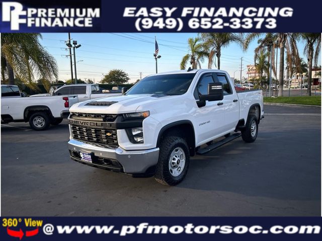 2022 Chevrolet Silverado 2500 HD Double Cab 2500 WORK TRUCK 4X4 BACK UP CAM CLEAN - 22954476 - 0