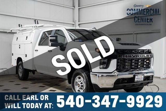 2022 Chevrolet Silverado 2500HD 2500HD CREW 4X4 * 6.6 V8 * KNAPHEIDE KUV W/RACKS * LIKE NEW!! - 22334592 - 0