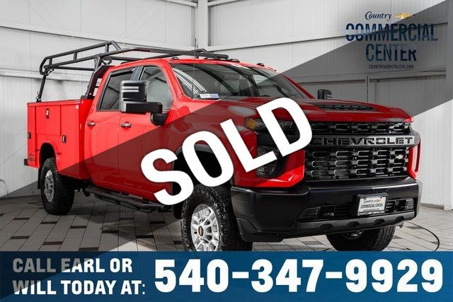 2022 Chevrolet Silverado 2500HD 2500HD CREW 4X4 * 6.6 V8 * KNAPHEIDE UTILITY W/RACK - 22332764 - 0