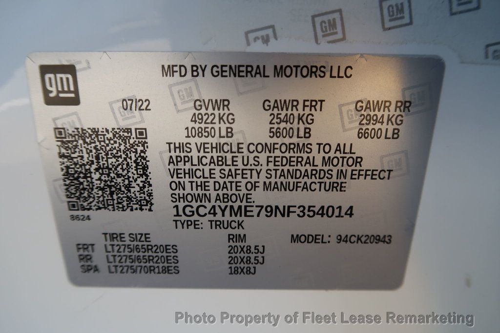 2022 Chevrolet Silverado 2500HD Silverado 2500 4WD Crew Cab LWB - 22934872 - 13