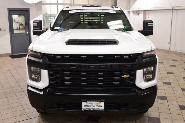 2022 Chevrolet Silverado 3500HD 3500HD CREW 4X4 * DURAMAX * 9' FLATBED * LOCAL TRADE - 22928851 - 1