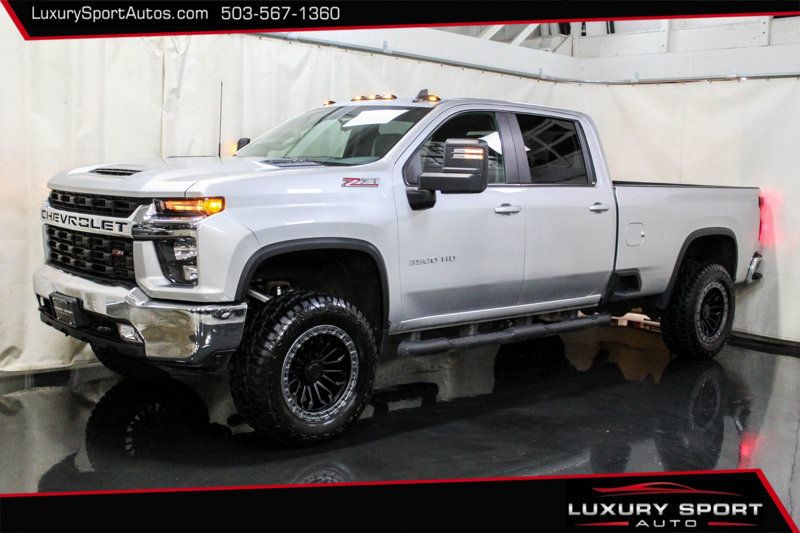 2022 Chevrolet Silverado 3500HD LIFTED 8FT LONGBED LOW 33,000 MILES DURAMAX LOADED - 22409091 - 0
