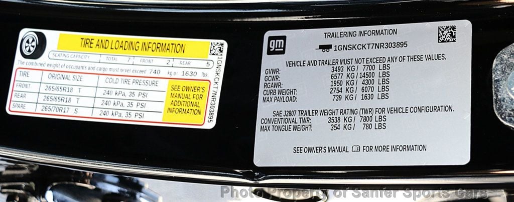 2022 Chevrolet Suburban 4WD 4dr LT - 23036891 - 50