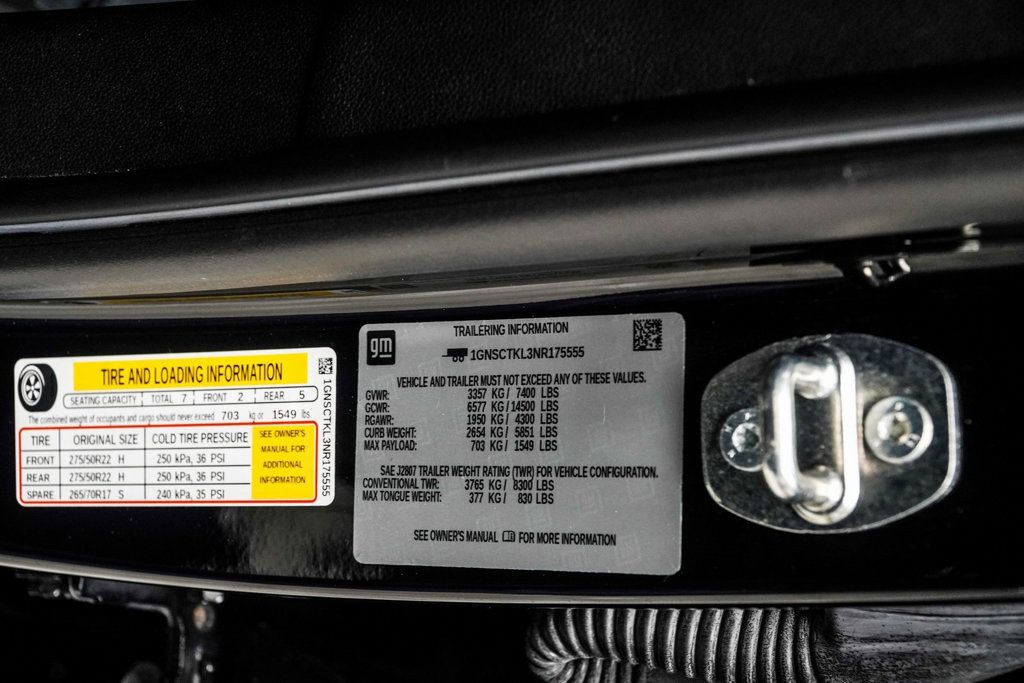2022 Chevrolet Tahoe High Country photo 46