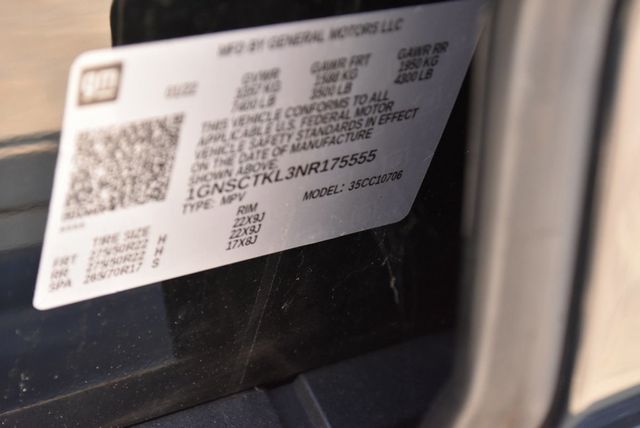 2022 Chevrolet Tahoe 2WD 4dr High Country - 22902458 - 29