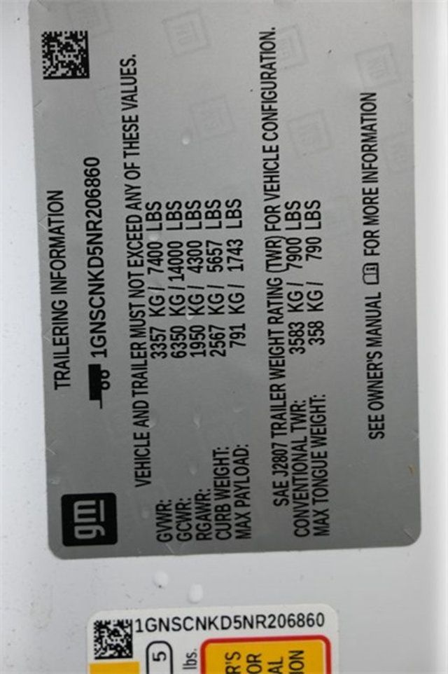 2022 Chevrolet Tahoe 2WD 4dr LT - 22960514 - 6