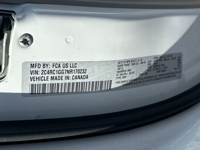 2022 Chrysler Pacifica Limited FWD - 22947109 - 22