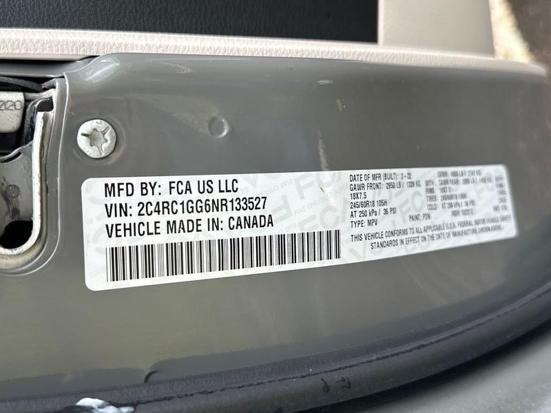 2022 Chrysler Pacifica Limited FWD - 22994264 - 22