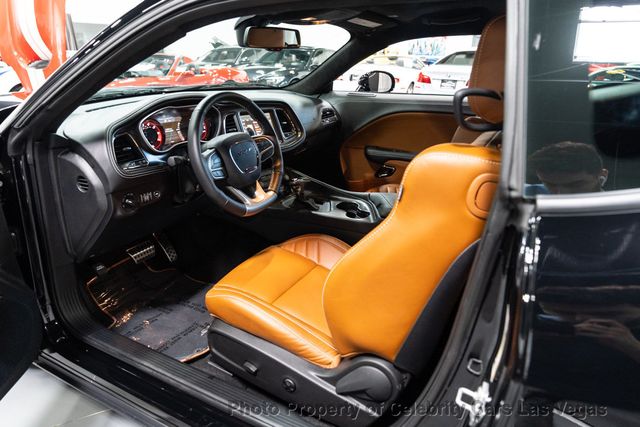 2022 dodge challenger srt interior