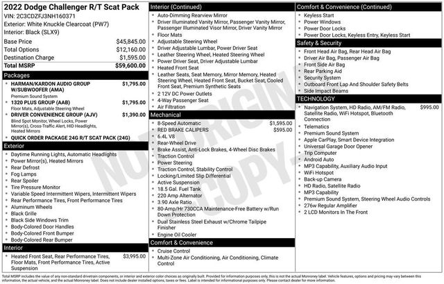 2022 Dodge Challenger R/T Scat Pack - 23055192 - 5
